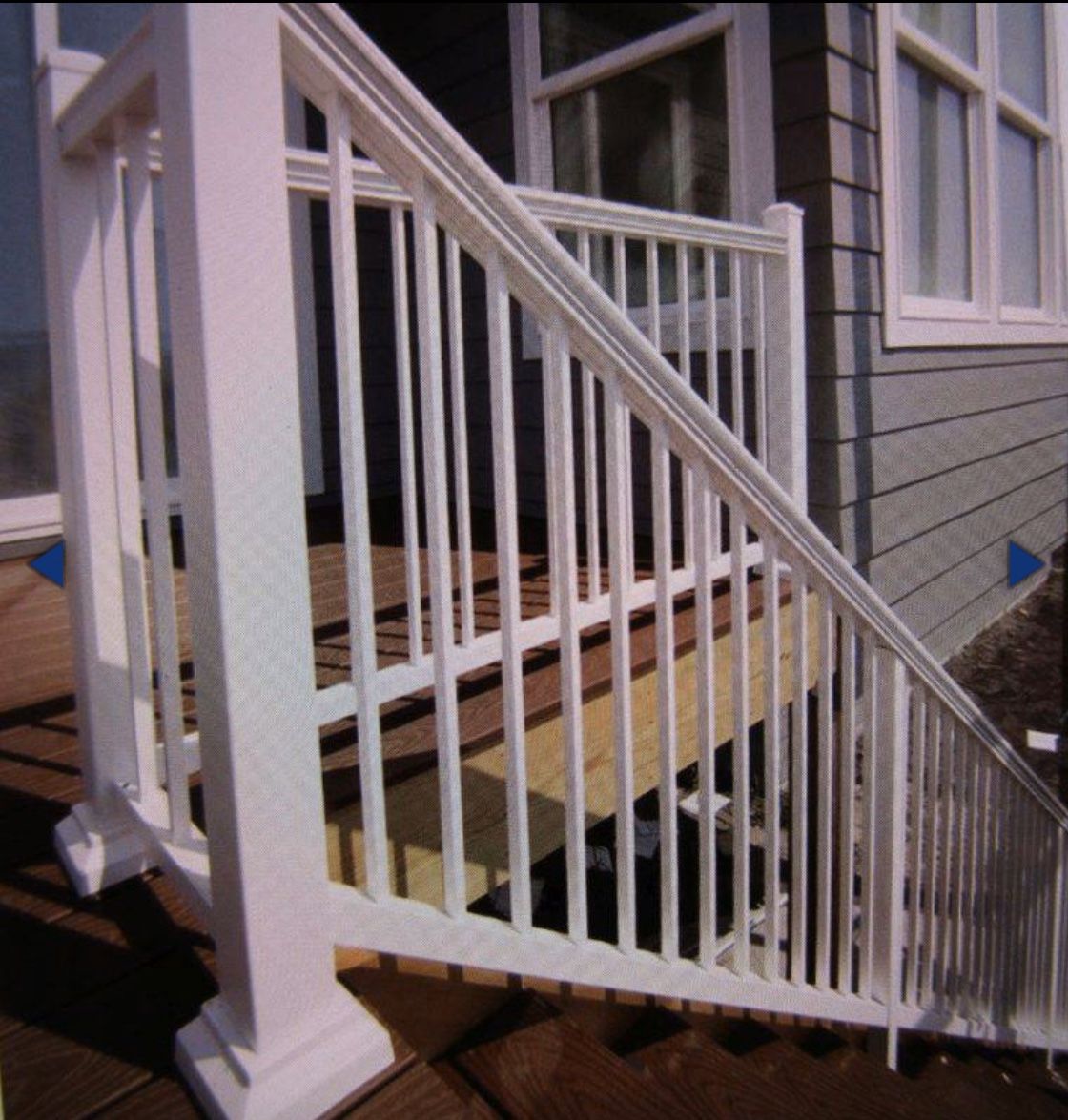 4 New ARIA RAILING, 36" X 6', each
