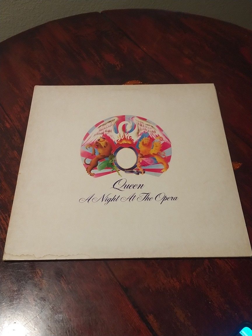 Queen A Night At The Opera 12 Inch Vinyl LP Record Album 1975