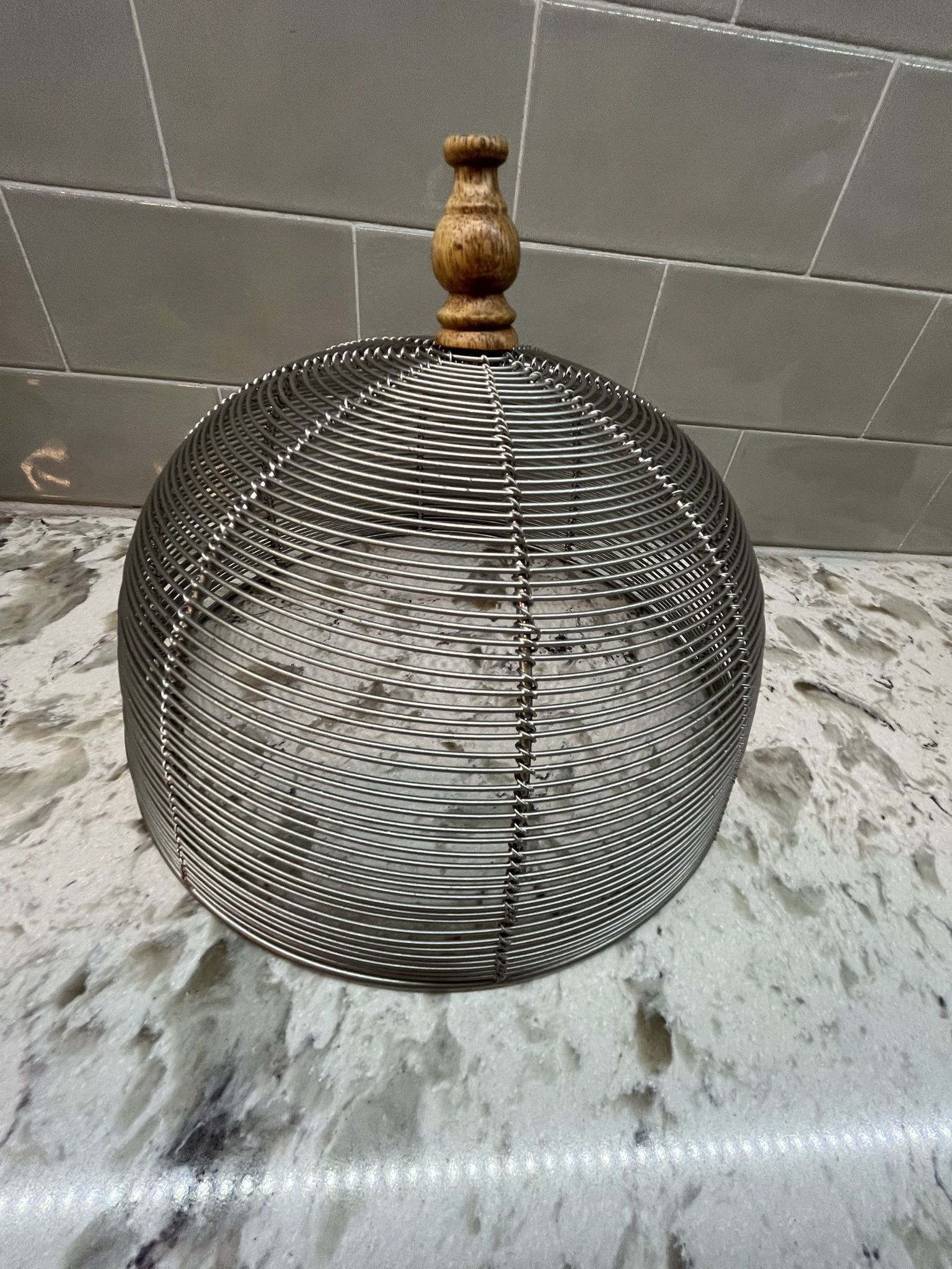 Galvanized and Wood Cover