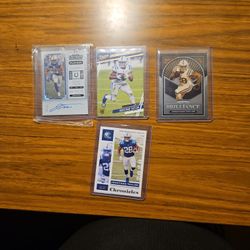 Jonathan Taylor Rookie Auto On Card 20/49
