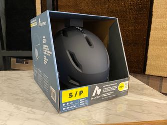 NEW! BLUESKY Black Snow Helmet, Small Size