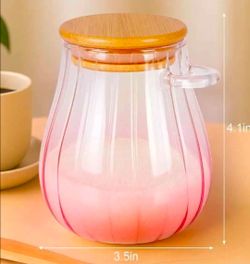 Jar With Bamboo Lid