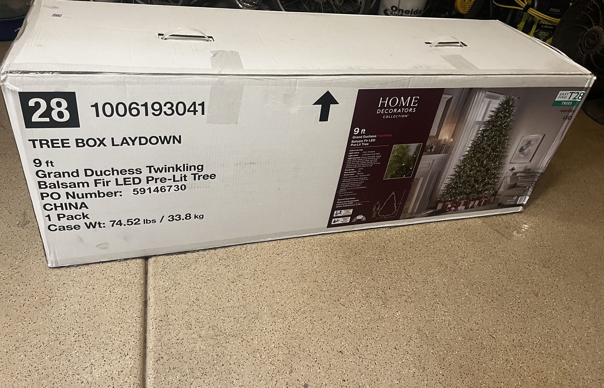 9ft Twinkling Christmas Tree Brand New Viral TikTok Tree From Home Depot