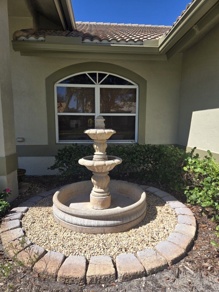 Front Property Water Fountain