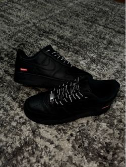 Black Supreme 1s