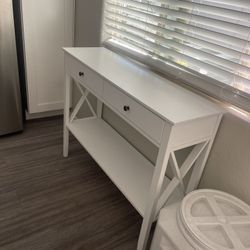 White Shelf Unit