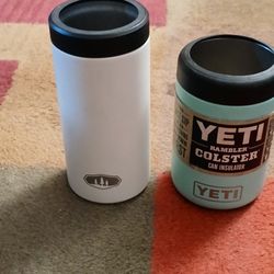 1 Yeti Cold Cup & 1 GSI Slim Can Cozy