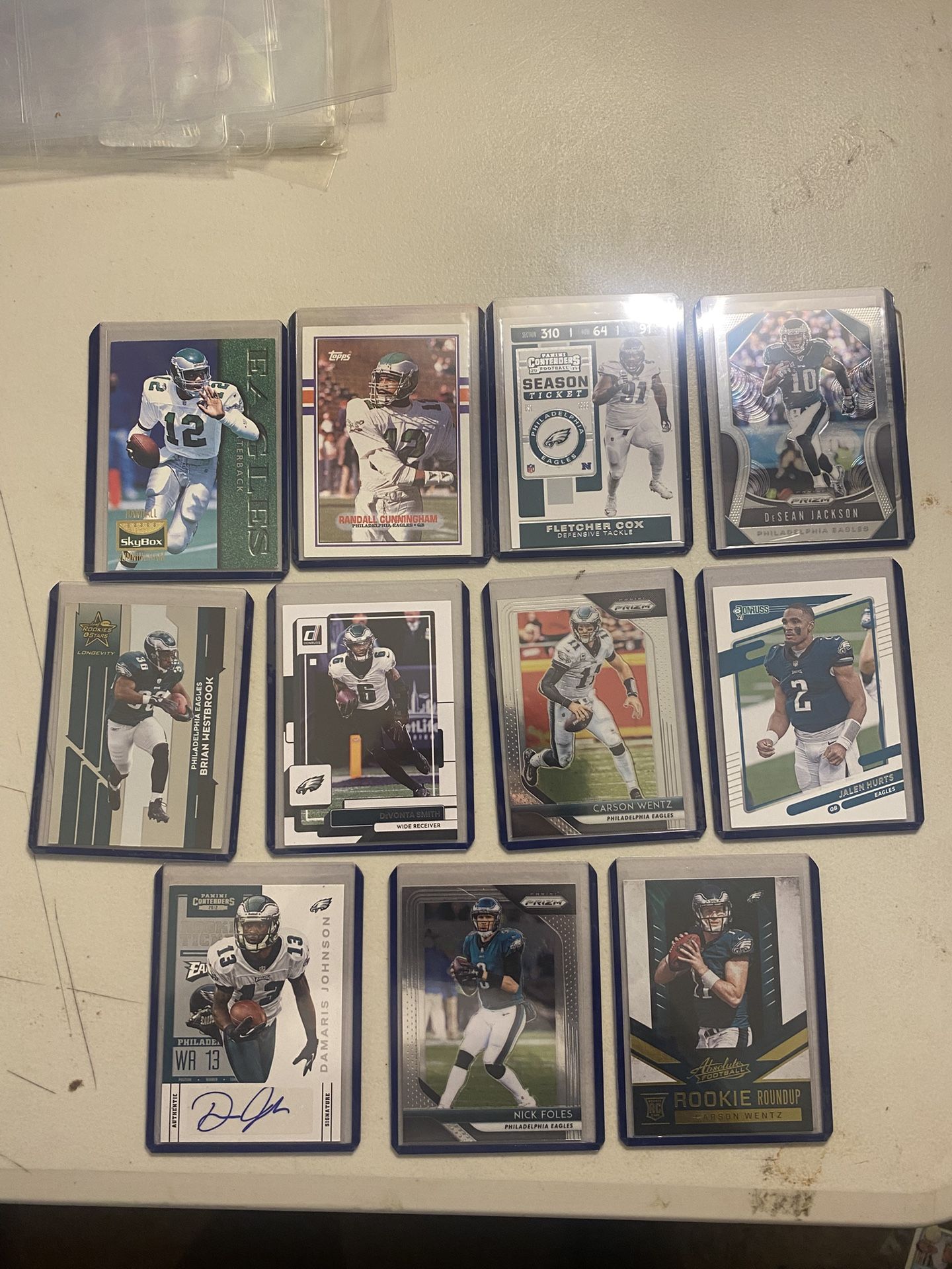 Philadelphia Eagles Card Lot