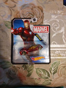 Iron Man Marvel Hot Wheels