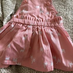 Baby Girl Pink Safari Dress