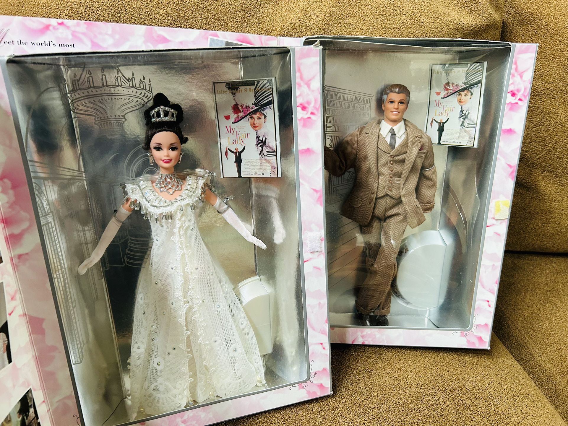 Barbie and Ken 1995 Hollywood Legends My Fair Lady Dolls
