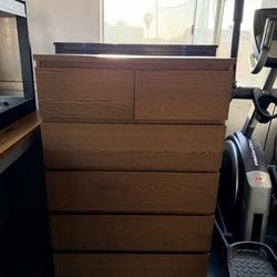 IKEA Malm 6 Drawer Dresser