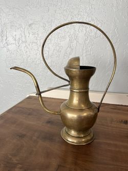 Vintage Brass Watering Can