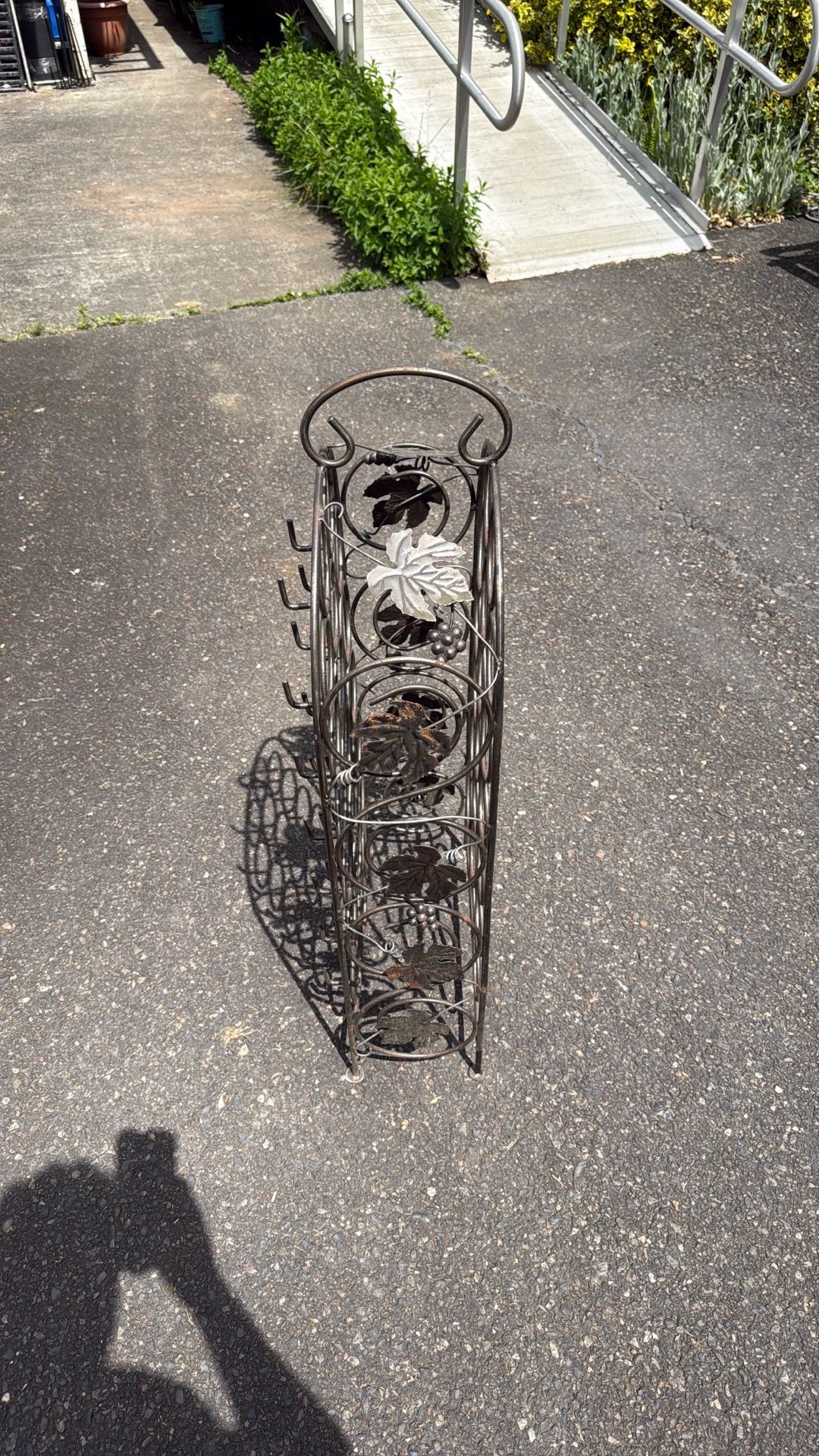 Steel Wine Rack