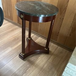 Bombay Co. Marble End Tables