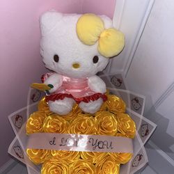Hello Kitty Yellow Flowers Bouquet 💛