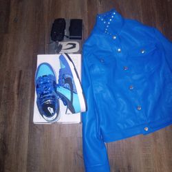 3 Items For 400 DJI Mini Mavic, 1 Of 1 Nike Dunks Custom , Leather Jacket