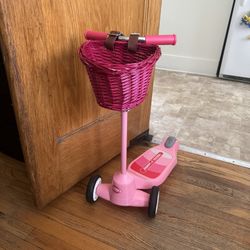 Pink Radio Flyer Scooter