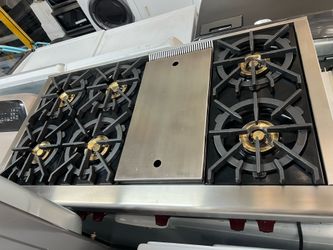 Wolf gas range top 48”
