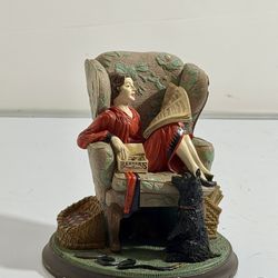 Norman Rockwell "Sitting Pretty" figurine