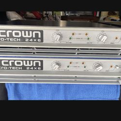 Crown Macro Tech 2400/600 Professional Power Amplifier $250 Firm.(only 1 Available)