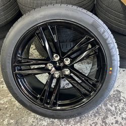 Chevy Camaro 20” New Zl1 Style Rims New Tires Set Sample Pic All New 