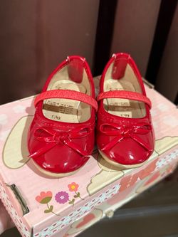 Red Patent Toddler Mary Jane Flats