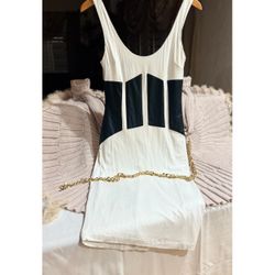 Beautiful White Dress 🤍🖤