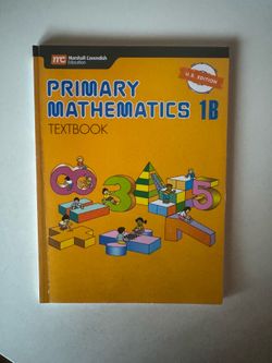 Primary mathematics 1B textbook