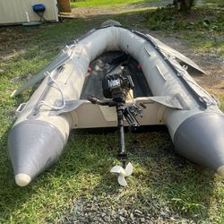 Bris inflatable Motor Boat