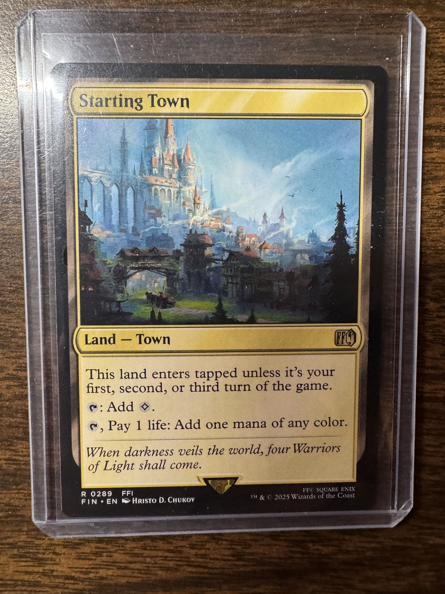 Magic Final Fantasy Card ‘ Starting Town’