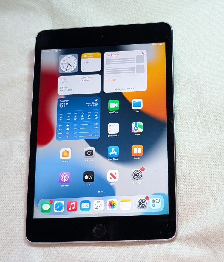 Great CONDITION APPLE iPad MINI 4 64GB iOS15