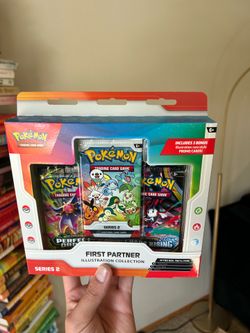 Pokémon TCG First Partner Illustration Collection Series 2 - 2 Packs, 3 Promo