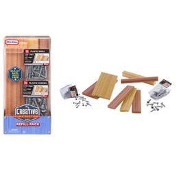Little tikes creative construction wood nails and screws set
