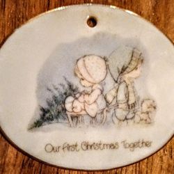 Precious Moments First Christmas Together Ornament 