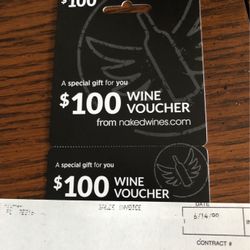 100 Dollar Wine Voucher From {url removed}