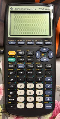 TI-83 PLUS Graphing Calculator