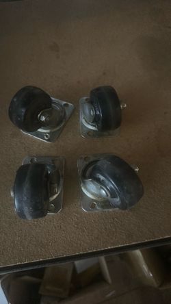 Casters - 1-1/2” wheels