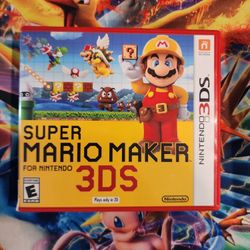Super Mario Maker 3DS $20
