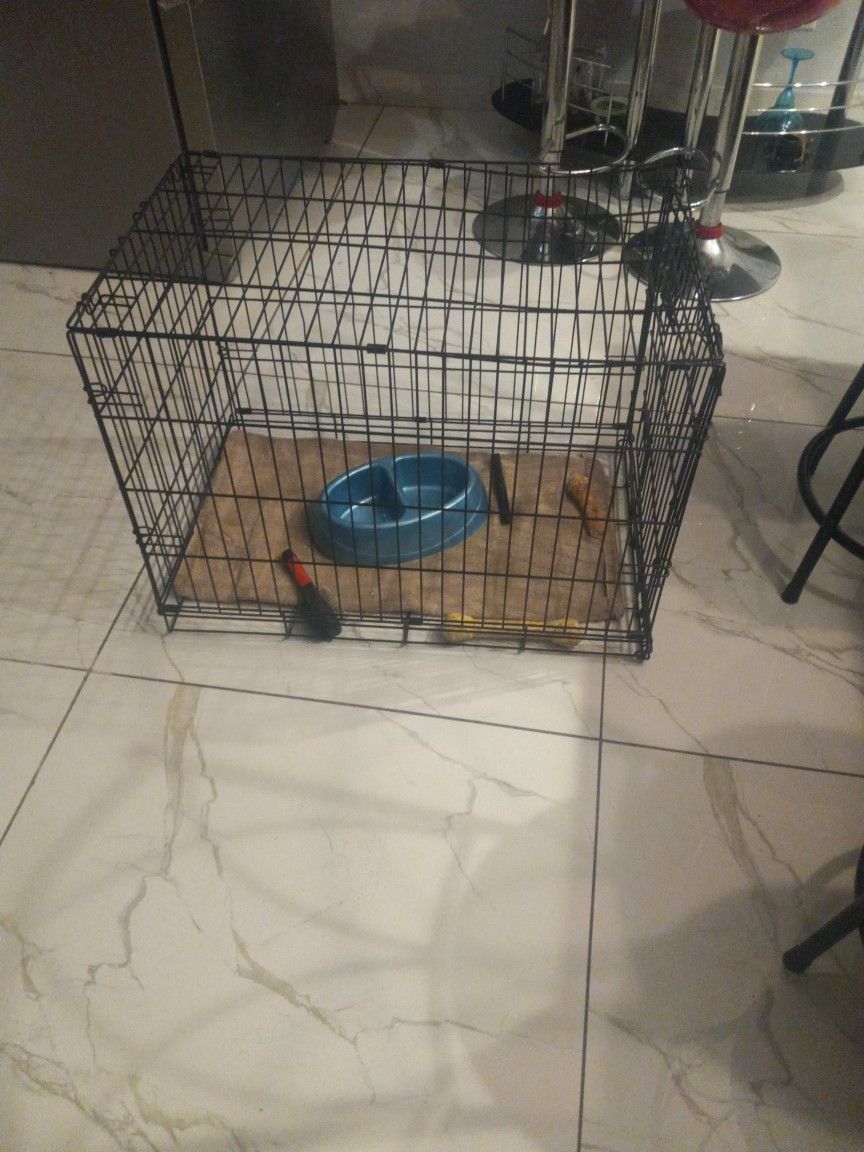 Easy Fold  Away Dog Cage