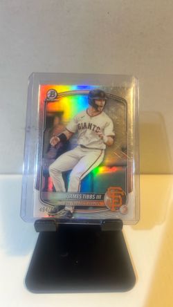 James Tibbs baseball card
