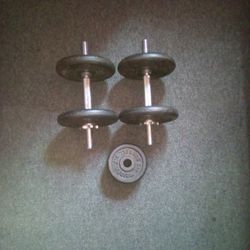 Barbells weights