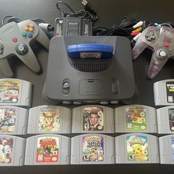 Nintendo 64 Console And Game Bundle 
