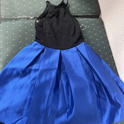 Royal Blue prom dress 