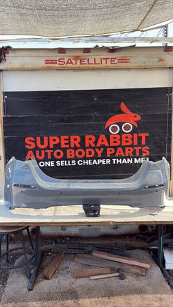 2022 Civic Hatchback Bumper Rear OEM 2026