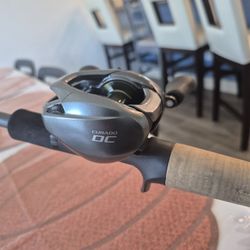 Shimano Curado  d c And St.croix Bass X Rod New