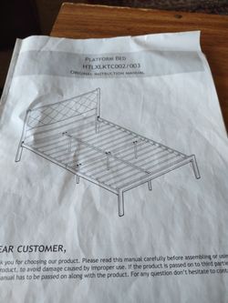 Platform Bed. Htlclktc003