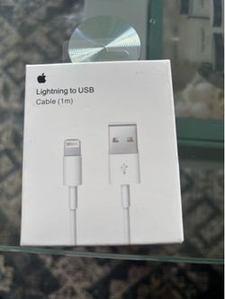 OEM Apple Lightning to USB Cable (1m) – Brand New Sealed – Genuine Apple