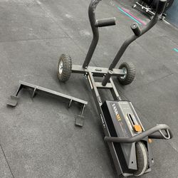 Torque Tank M1 Push Sled with Wall Mount