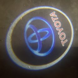 LED Car Door Lights Projector Courtesy LED Laser Welcome Radiation Lamp Car Door LED Logo Lights Ghost Shadow Light Logo Compatible with Accessories R